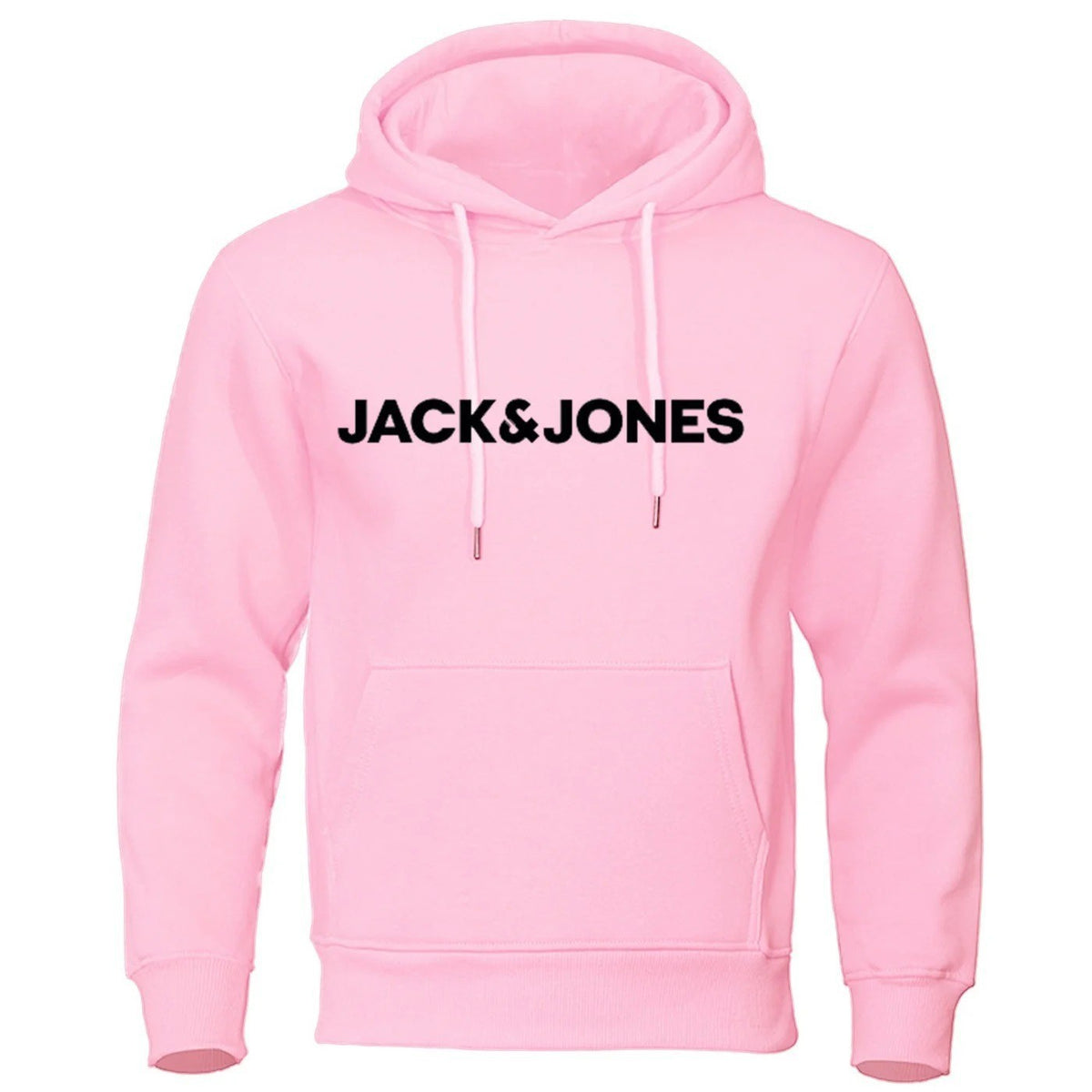 Hooded Printed Sweatshirt Men Fleece Warm Jacket Casual Hoodie Clothing