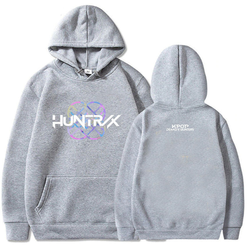 KPop Demon Hunters Huntrix Logo Hoodie Women Men Clothing