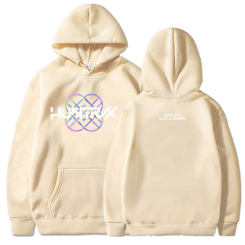 KPop Demon Hunters Huntrix Logo Hoodie Women Men Clothing